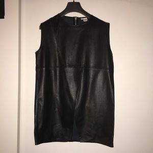 OAK women’s leather vest - Tunic . Size M
